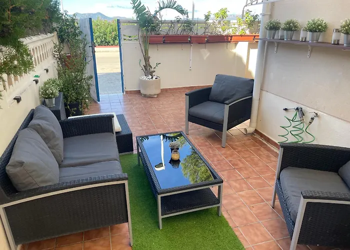Playa Almarda Corinto, Piscina, Wifi,2 Terrazas, Barbacoa,Tranquilo