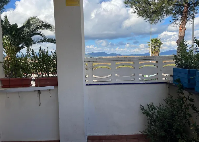Playa Almarda Corinto, Piscina, Wifi,2 Terrazas, Barbacoa,Tranquilo
